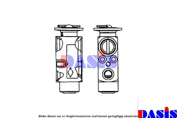 AKS DASIS Расширительный клапан, кондиционер 840121N